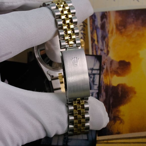 Authentic Rolex 31mm Datejust 68273 18k Yellow Gold /Stainless Steel Jubilee - Picture 6 of 9